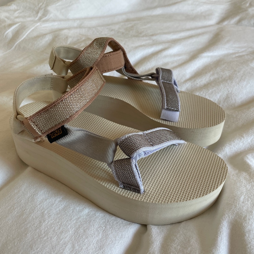 Teva platform strap sandals
